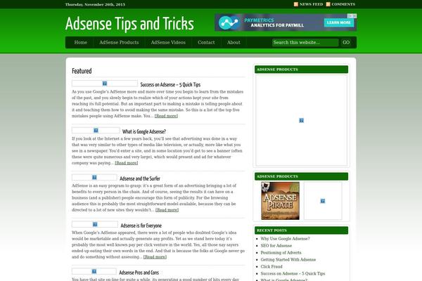 adsensetipsntricks.info site used Streamline_enhanced
