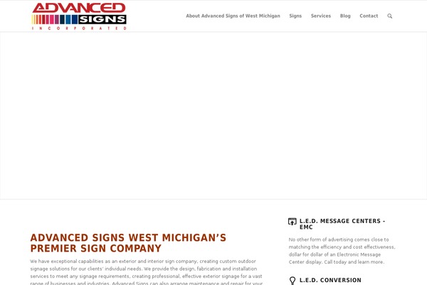Enfold theme site design template sample
