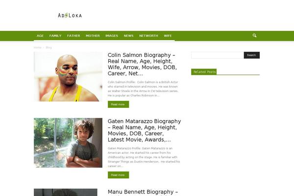 Newspaper theme site design template sample
