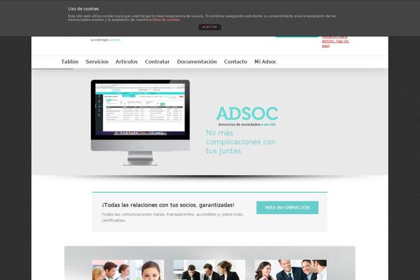 adsoc.com site used Adsoc