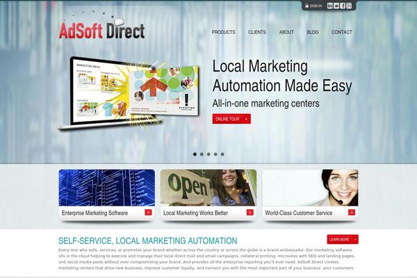 adsoftdirect.com site used Ads