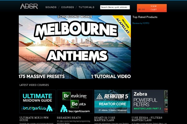 adsrsounds.com site used Adsr