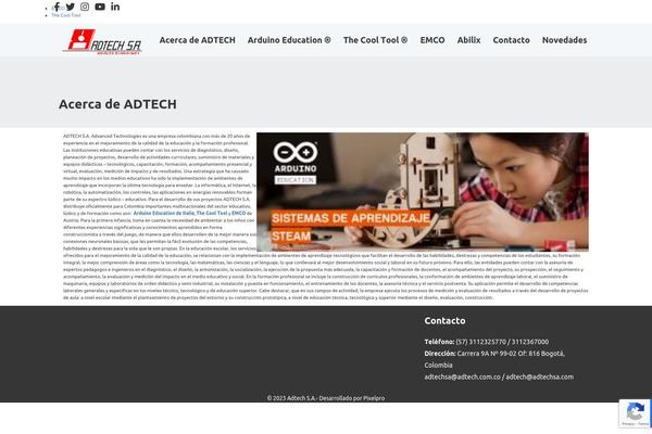 adtechsa.com site used Adthech_theme