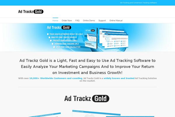 adtrackzgold.com site used Turkish