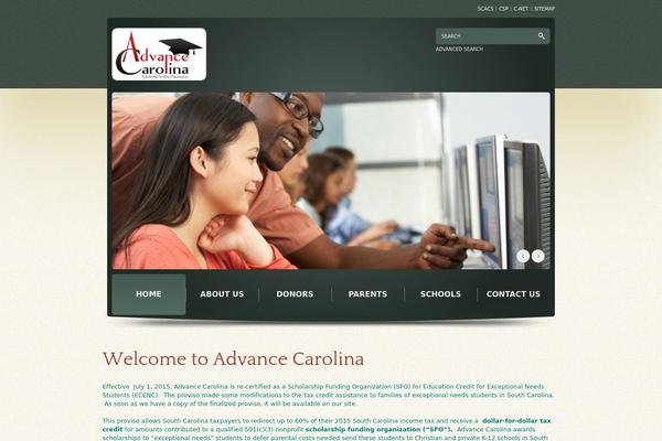 advancecarolina.com site used Theme1807