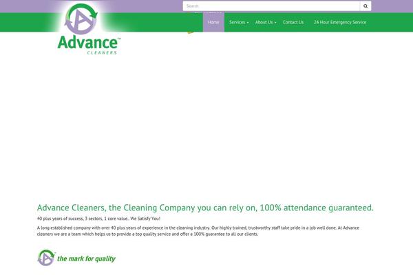 advancecleaners.ie site used Advance-2018