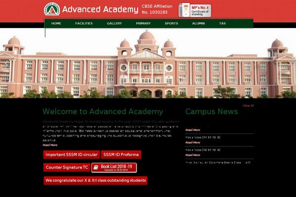 advancedacademyindore.com site used Advancedacademy