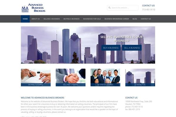 Outreach theme site design template sample