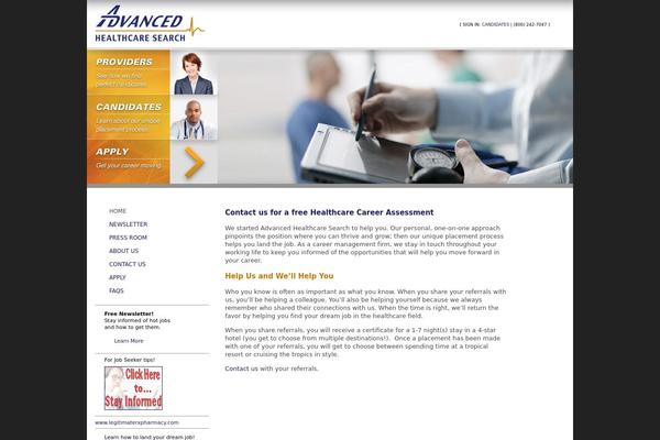 advancedhealthcaresearch.com site used Praggio