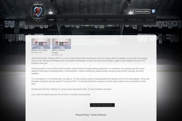 advancedhockeytraining.ca site used Theme1562