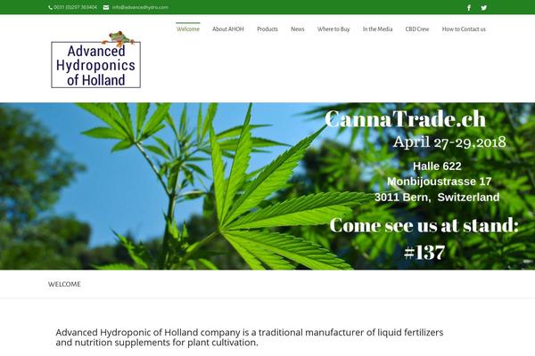 Gardenia theme site design template sample