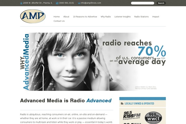 advancedmediapeoria.com site used Amp-home