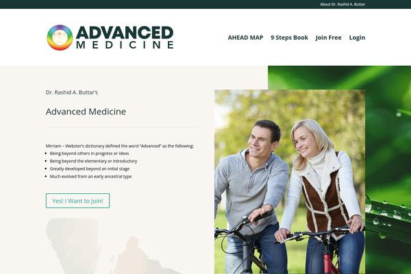 advancedmedicine.com site used Divi-custom
