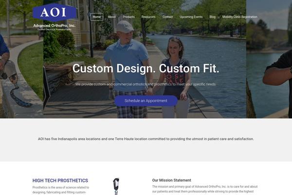 Divi theme site design template sample