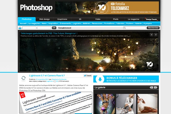 advancedphotoshop.fr site used Advanced_creation