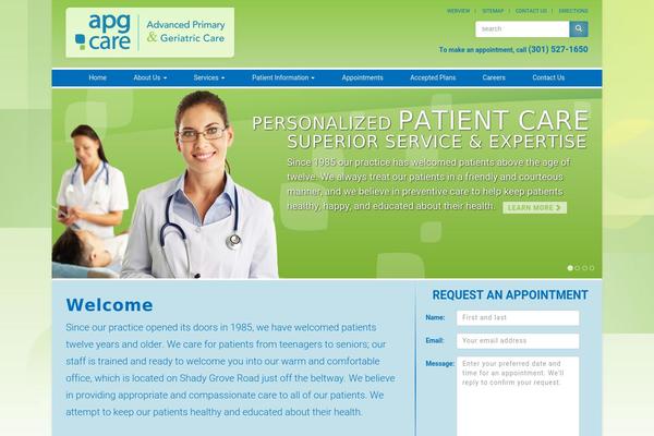 apgcare theme websites examples