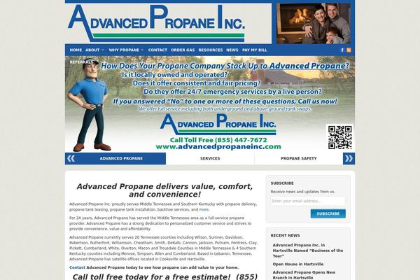 advancedpropaneinc.com site used Organic_theme_earth
