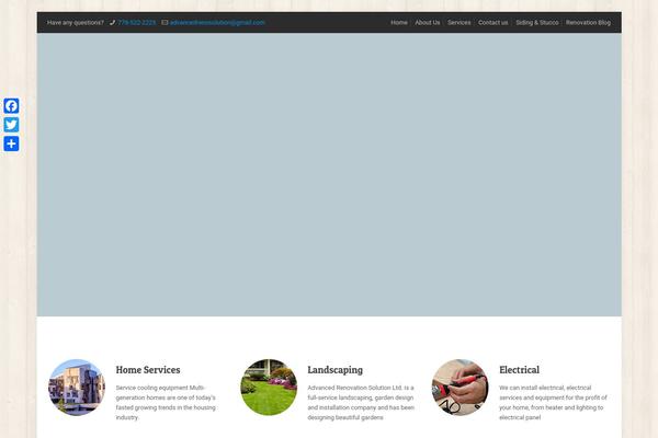 BeTheme theme site design template sample