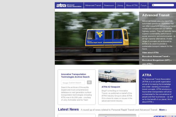 advancedtransit.org site used Atra