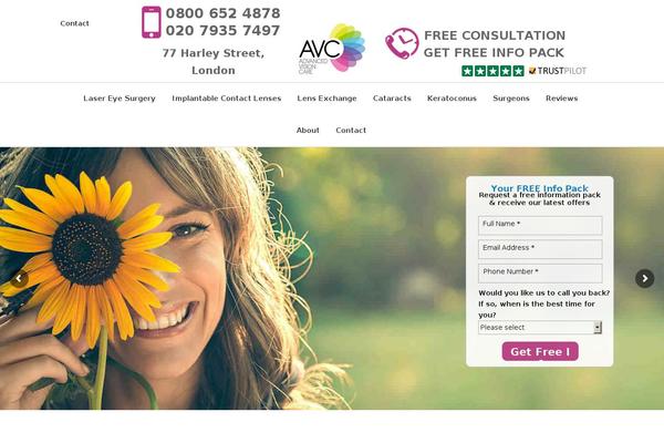 advancedvisioncare.co.uk site used Avc
