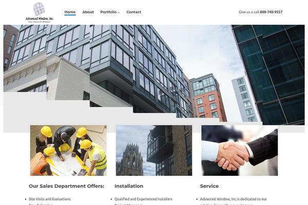 Basis theme site design template sample