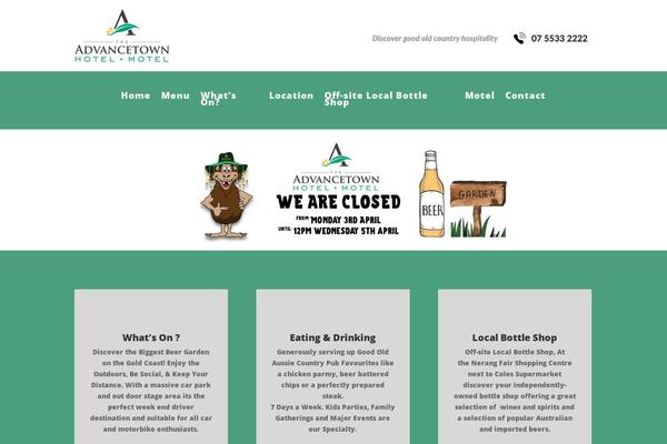 Divi theme site design template sample