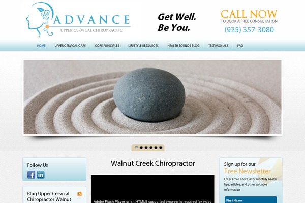 advanceuc.com site used Chiropractic