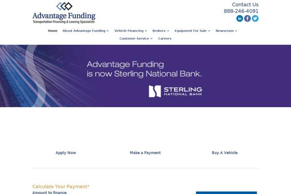 advantagefund.com site used Advantage-funding