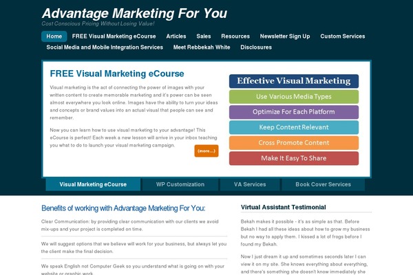 advantagemarketingforyou.com site used Arc-fse