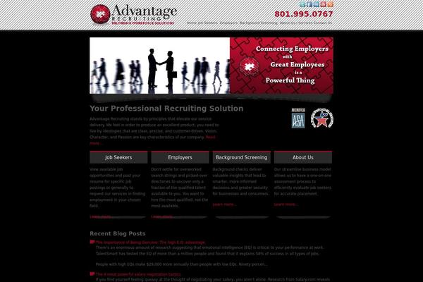 advantagerecruit.com site used Advantage