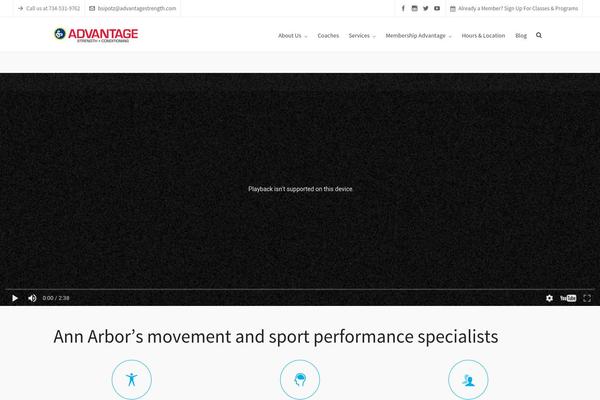 Highend theme site design template sample