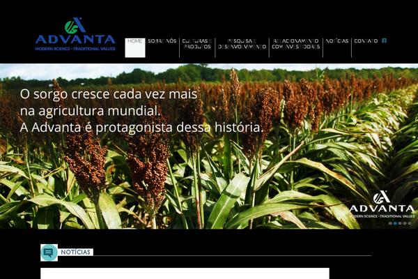 advantasementes.com.br site used Advanta