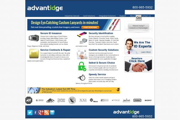 advantidge.com site used Advantidgedev