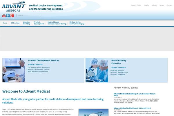advantmedical.com site used Advant