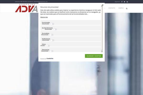 Site using Cookie Law Info plugin