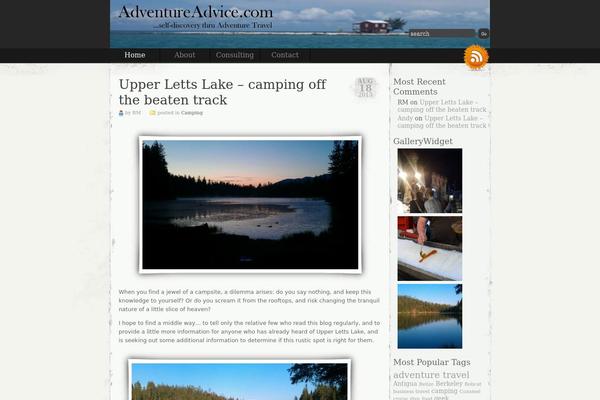 Lighthouse theme site design template sample