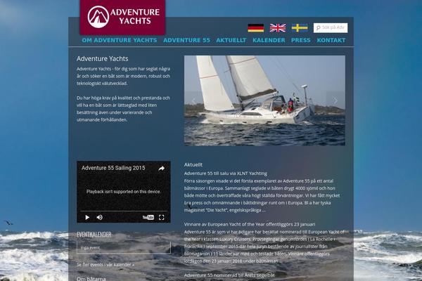 adventureyachts.se site used Adventureyachts