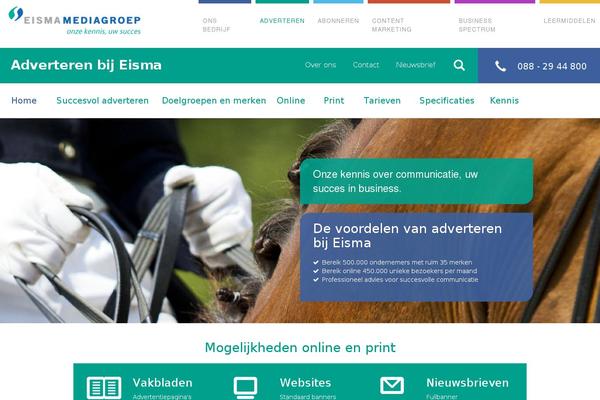 adverterenbijeisma.nl site used Wt-eisma-2