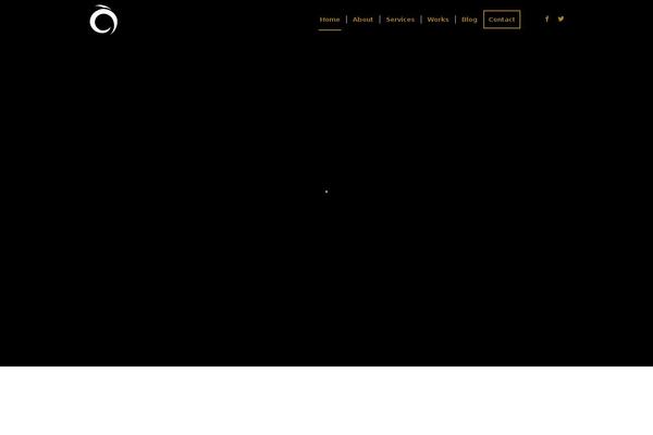 Enfold theme site design template sample