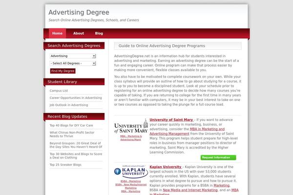 advertisingdegree.net site used Blogolife_new