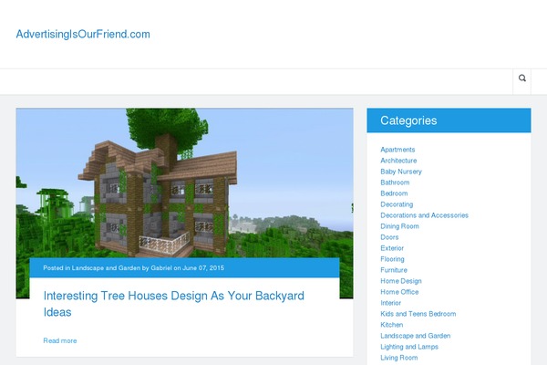 Houses theme site design template sample