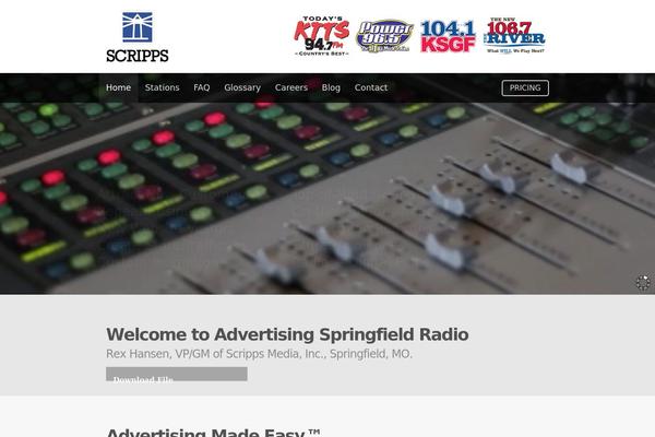 advertisingspringfieldradio.com site used Rl_client_genesis