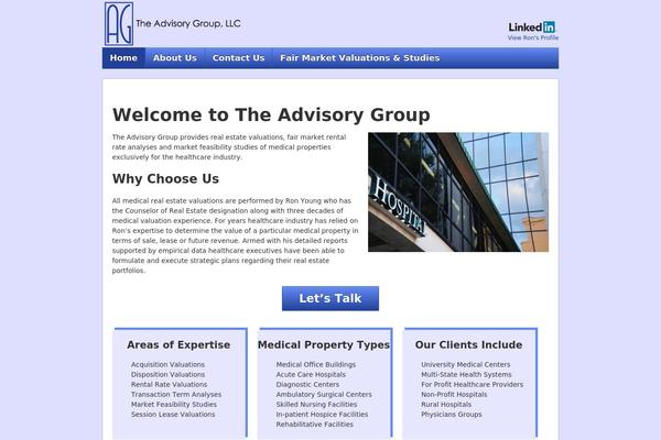 advisory-group.com site used Responsive