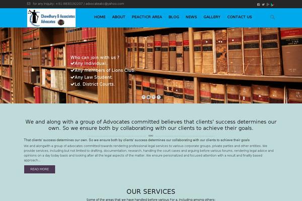 advocateakc.com site used Lawyer-theme