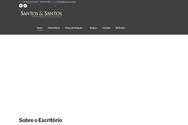 Porto theme site design template sample