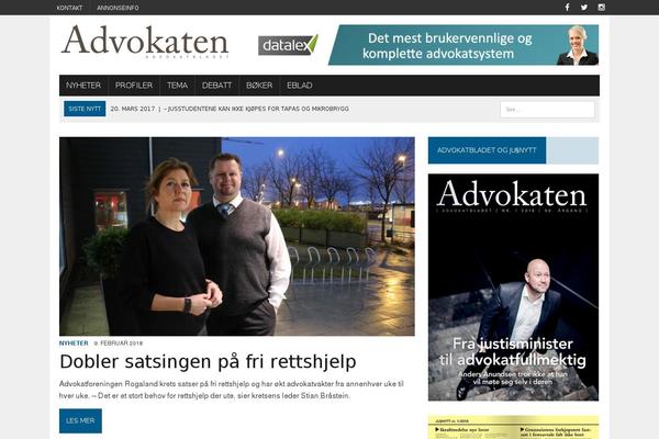 advokatbladet.no site used Advokaten