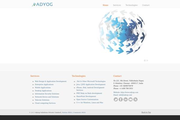 uDesign theme site design template sample