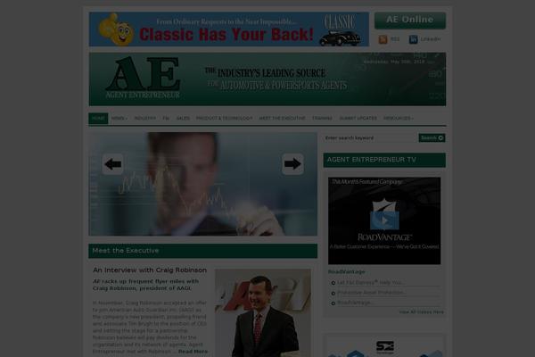 ae-emagazine.com site used Agent-entrepreneur