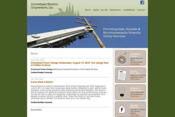 aecimn.com site used Arrowhead
