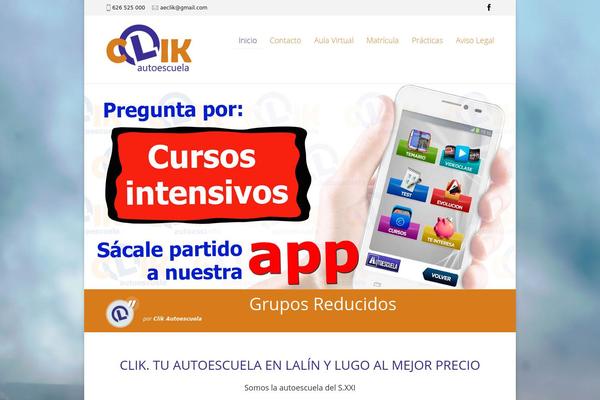 aeclik.es site used Drivingschool